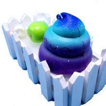 Slime juguetes inflable loco Poo perfumado dinosaurio Jumbo exquisita diversión dientes Squishy Slow Rising Squeeze para niños juguetes Gadgets