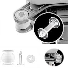 Bolas de borracha antivibração universais, 6 peças, amortecedor de bolas, absorvedor de choque para dji phantom 3 quadcopter, 4 eixos, câmera gimbal