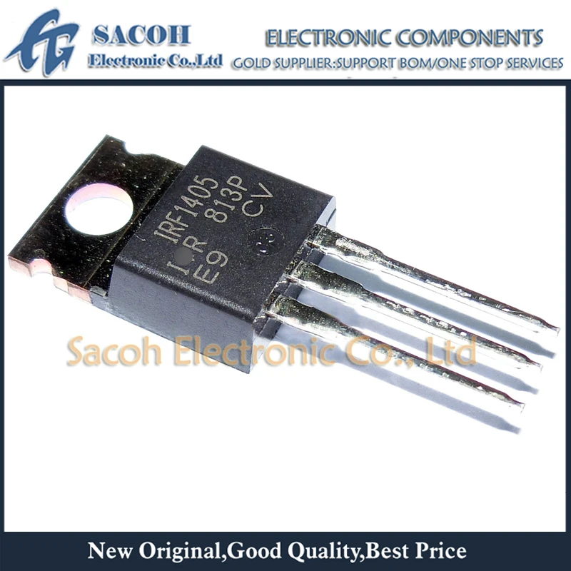 Новый оригинальный 10 шт./лот IRF1405 IRF1405PBF или IRF1405Z F1405Z IRF1405ZL IRF1405L-220 169A 55В Мощность