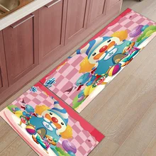 Мультяшный клоун 2 шт коврик на кухню коврики для входа грязный мусор грязевой Траппер сапог скребок для обуви аксессуары наборы пол