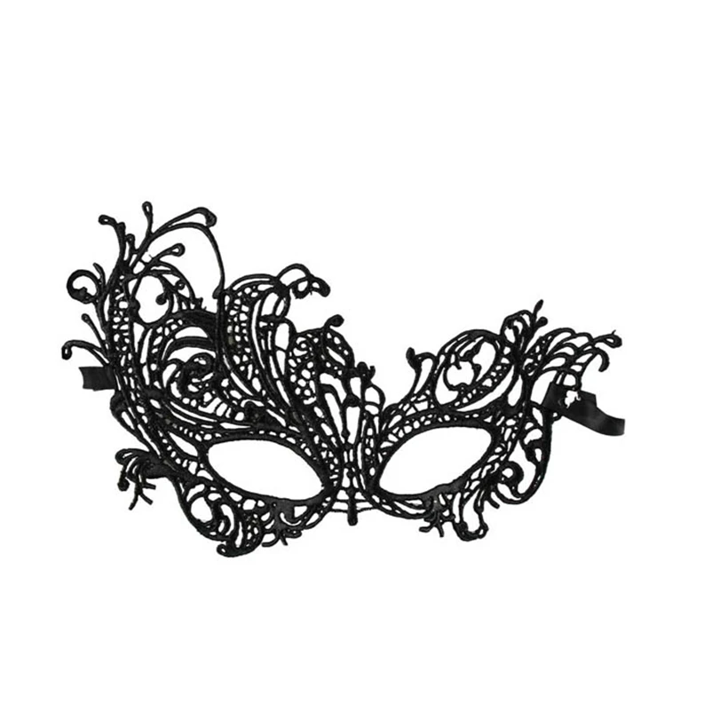 

2019 Halloween New Sexy Lady Lace Eye Mask Venetian Masquerade Ball Party Fancy Dress Costume Theater Prop Mask Anonymous Mardi