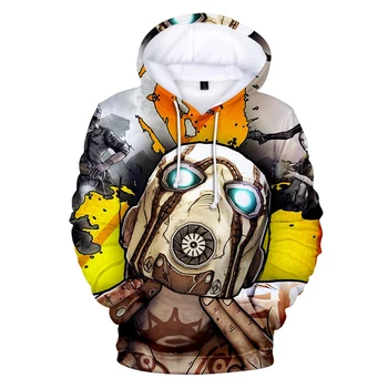 

New pattern Hoodies 3D Borderlands 3 Print Sweatshirt Long Sleeve Women/men Clothes 2019 Hot Sale Casual Leisure style