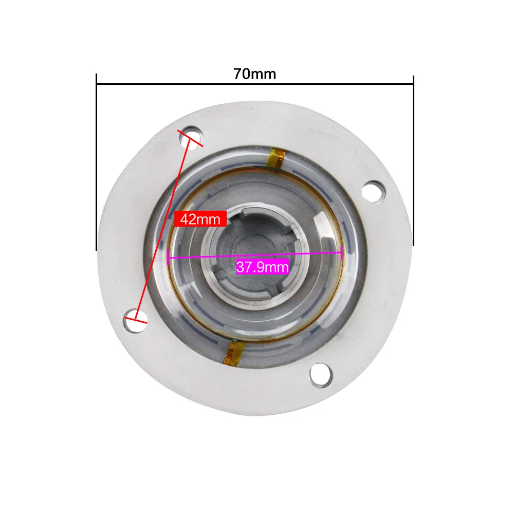 Bobina de Voz Bobina de Alumínio Ghxamp Tweeter Puro Polímero Filme Diafragma 2408 h 2408h-1 Alto-falante Reparação 1pcs 37.9mm 8ohm - Image 4