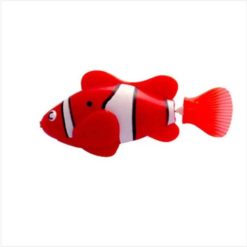 

Multiple Random Colors Kids Baby Funny Toys Robotfish Activated Battery Powered Robotic Fish Toy Childen Kids Robotic Pet Gift