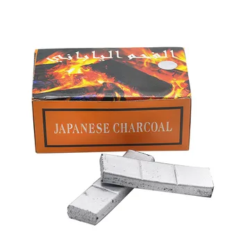 

COURNOT JAPANESE Charcaol Quick Light Burn Hookah Shisha Charcoals Coal Touch Silver Chicha Narguile Natural Charcoal For Pipes