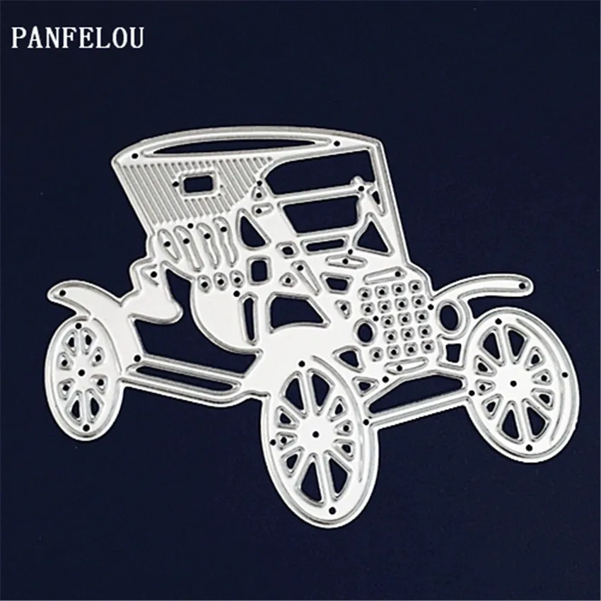

PANFELOU Metal craft The tractor paper die cutting dies for Scrapbooking/DIY Christmas wedding Halloween Greeting cards