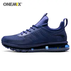ONEMIX мужские кроссовки 9908 2019 спортивная обувь для Для мужчин высокие спортивной обуви синий открытый дышащие кроссовки прогулочная обувь