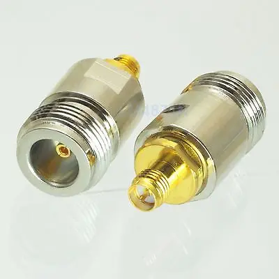 

1pce Adapter N female jack to RP.SMA plug female RF connector straight