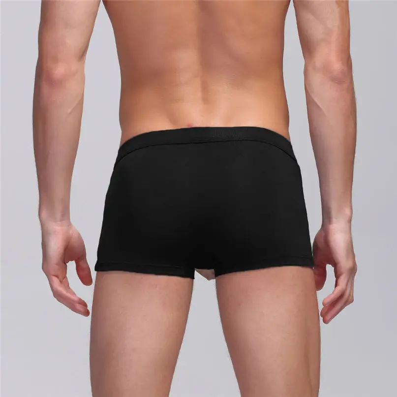 Sexy 3D Print Trunks Underwear Panties Men Underwear Cotton Soft Breathable Pouch Boxer Underpants Underwear #2d27 (24)