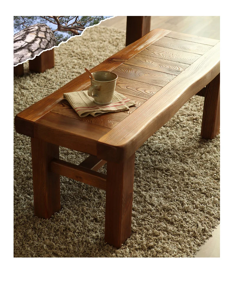 Japanese Antique Wooden Bench Rustic Style Living Room Furniture Stool Seat For Patio Garden Weight Pine Wood In Stools Ottomans From Japanese Antique Wooden Bench Rustic Style Living Room Furniture Stool Seat For Patio Garden Weight Pine Wood In Stools Ottomans From