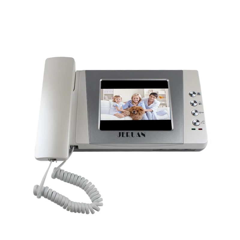 JERUAN 4 3 ''TFT видео дверь домофон Системы комплект 700TVL RFID touch Водонепроницаемый