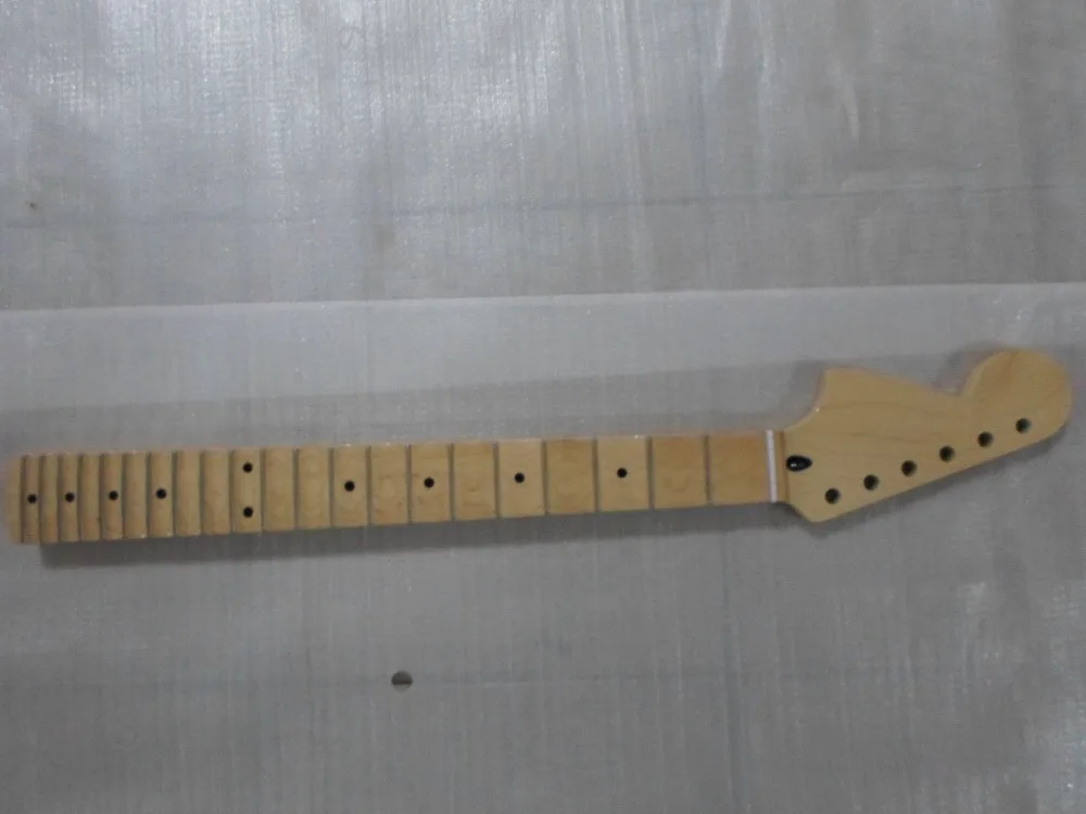 Full scalloped reverse Large headstock Guitar Neck Replacement 21 Fret Maple | Спорт и развлечения