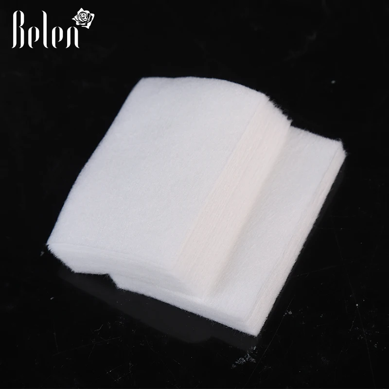 

Belen 200pcs/lot UV Gel Tips Cotton Nail Polish Remover Cleaner Wipes Beauty Tool Manicure Wipes Nail Removal Wraps