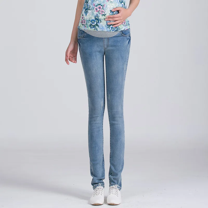 

Maternity Clothing Jeans Pants For Pregnant Women Clothes Nursing Trousers Pregnancy Overalls Denim Long Prop Belly Legging New