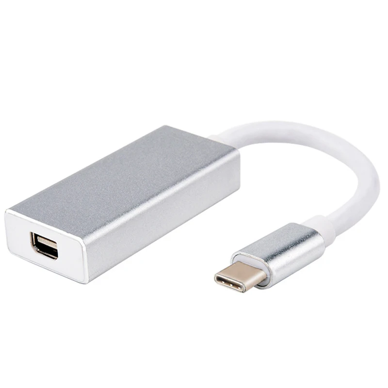 USB- C к Mini DisplayPort адаптер женскому HDTV конвертер кабель для Apple Macbook проектор |