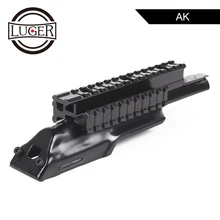 LUGER AK 47 приемник верхняя крышка прицела Tri-Rail Интегральная Пикатинни винтовка Weaverer рейка Охотничье пневматическое Ружье аксессуары