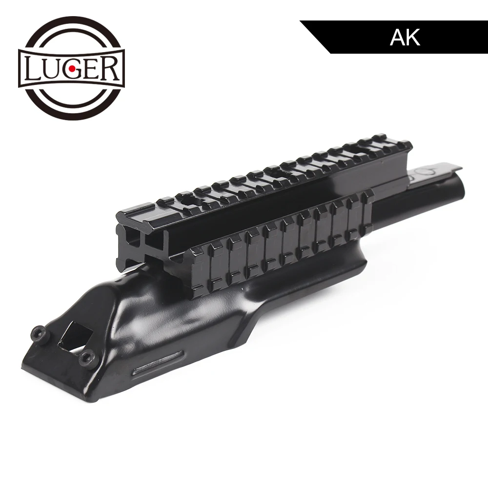 Приемник LUGER AK 47 верхняя крышка крепление для прицела Три рельса встроенная