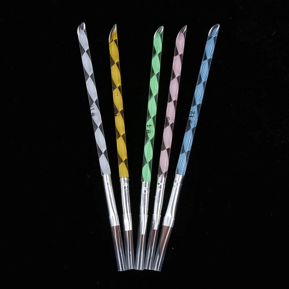 

5PCS Fondant Shaping Pen Cake Decorating Brush Art Craft Clay Pottery Shaping Tools Modeling Sculpting Carving Brush