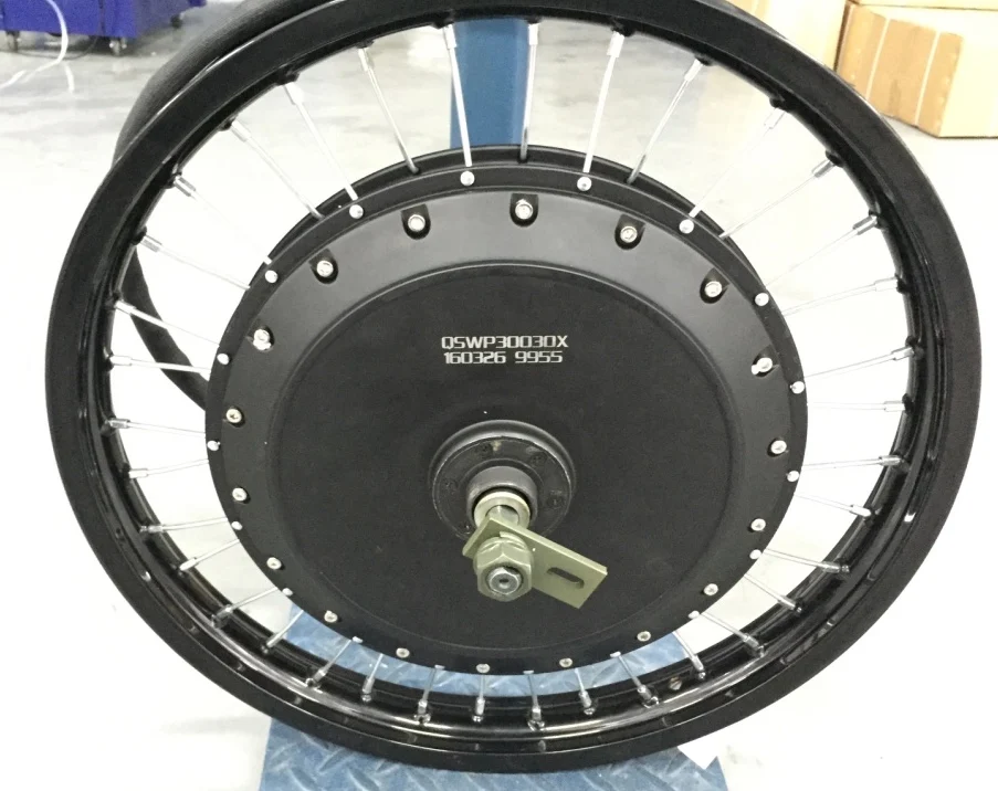 Top 12kw-15kw Peak hub motor wheel QS V3 273 electric enduro Bike Motor Wheel with Tires 11