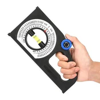 

Practical Slope Measuring Tool Slope Gauge Measuring Gradient Level Ruler Instrument Magnetic Multifunction Slope Angle Meter