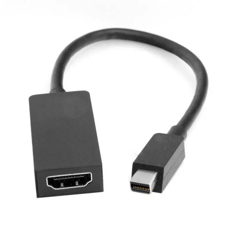 

Mini DisplayPort DP to HDMI Female HDTV Adapter Support Audio for Microsoft Surface Pro Book Laptop