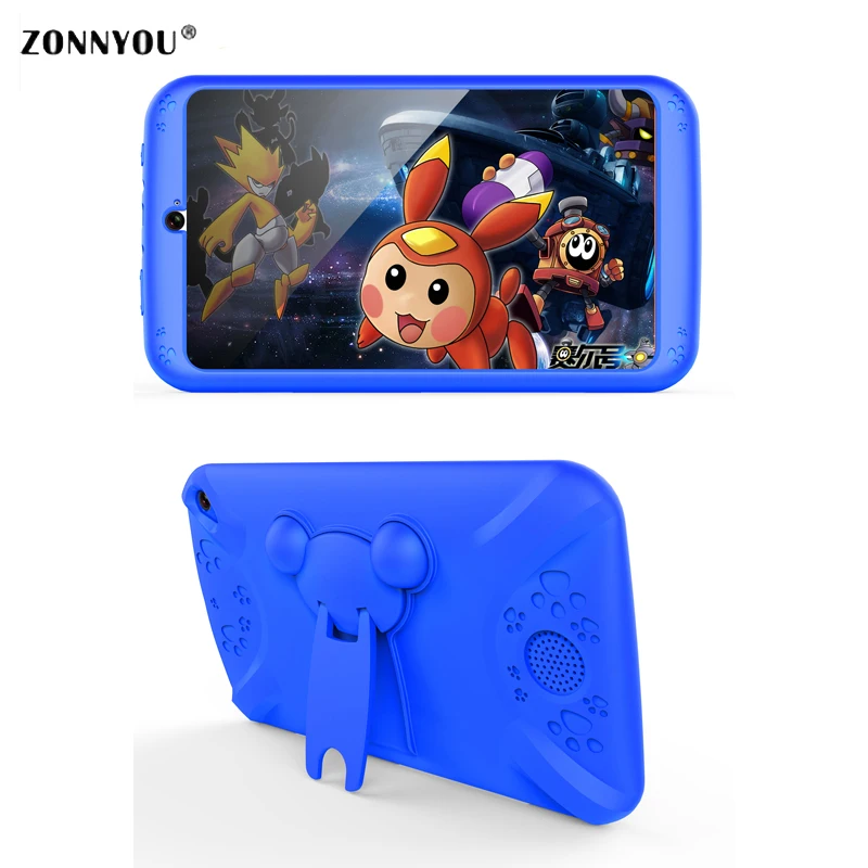 

7'' Tablet PC Kids Tablet for Children 512MB+8GB Quad Core Screen 1024*600 Android4.4 Wifi Babypad With Kids Tablet Case