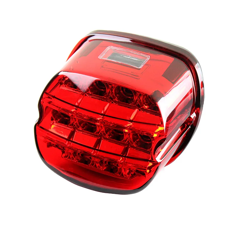 FADUIES Fat Boy FLSTF Night Train FXSTB Softail Sportster Road King Electra Glide Road Glide Motorcycle Led Brake tail light (8)