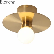 Nordic Gold Led Ceiling Lights for Living Room Bedroom Modern Metal Ceiling Lamp Indoor Wall Sconce Lighting Fixtures Luminaire vintage led ceiling lights rope hang lamp for home living room nordic bar lighting ceiling fixtures industrial decor luminaire