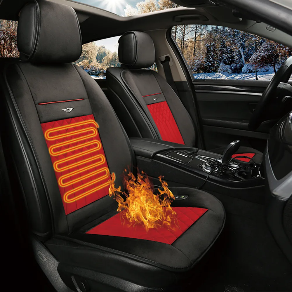Auto supplies heated pad car heating pad winter thermal seatpad