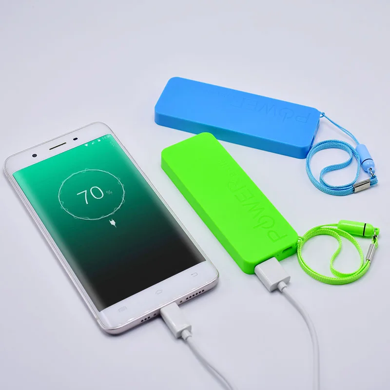 New Portable Practical Ultra-thin 4000mAh Power Bank Mobile USB Power Bank General Charger External Backup Battery Pack
