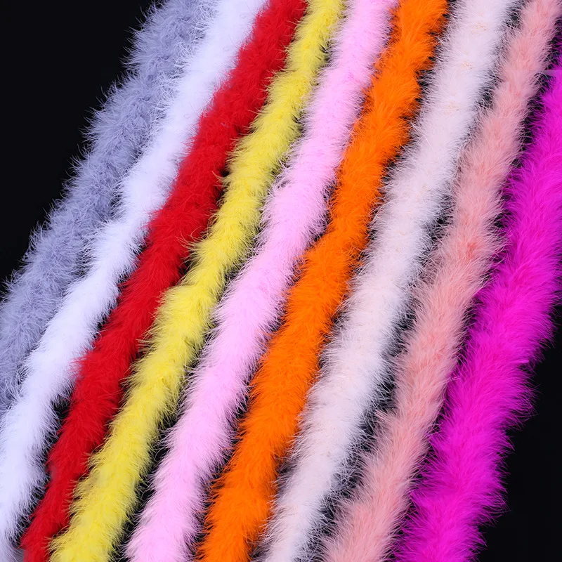 

Fluffy White Turkey Feather Boa Clothing Accessories Chicken Feather Costume Shaw Party Wedding Decorations Feathers for Crafts