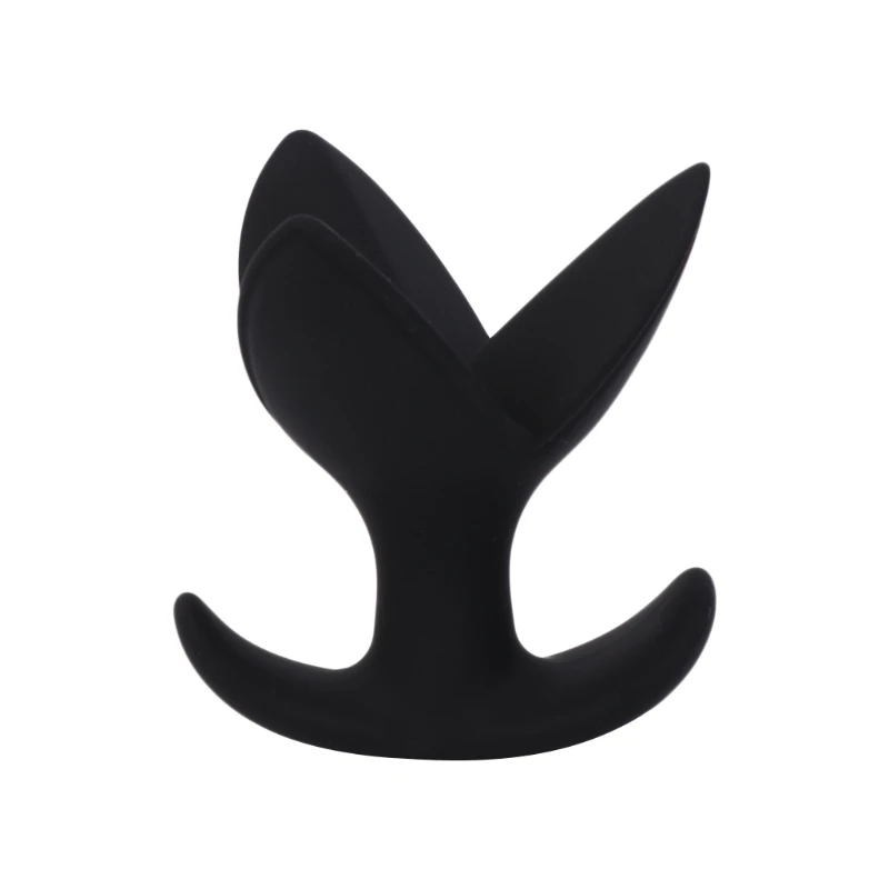 High Quality New Anal Sex Toys Butt plug Men Women Silicone Flower Dilator Plug Opening Anus Expander |