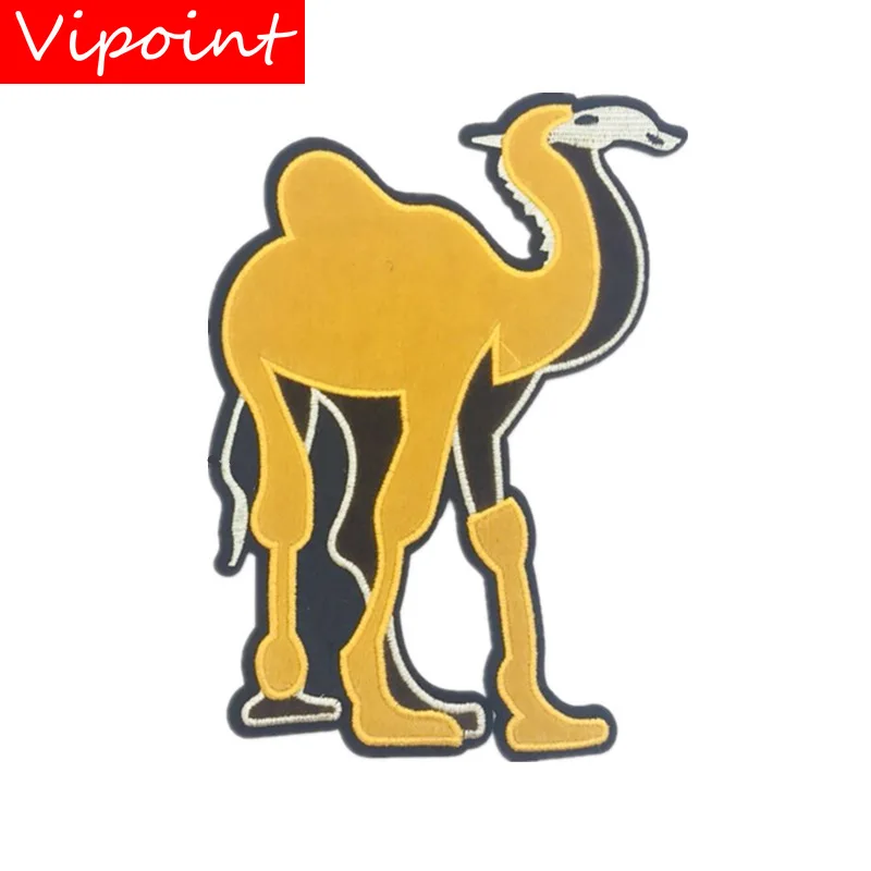 

VIPOINT embroidery big camel patches cartoon animal patches badges applique patches for clothing LS-84