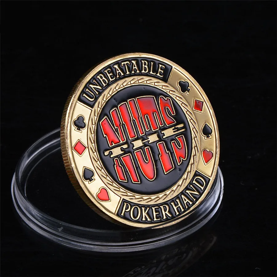 

NUTS Unbeatable Poker Hand Poker Card Guard Protector Coin, 40*3mm, free shipping 1/3/5/10pcs/lot