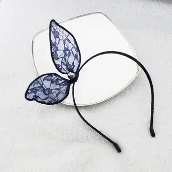 

baby girl lace rabbit ear headband children halloween cosplay costume headwear accessories