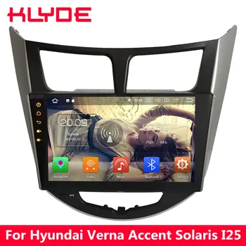 

KLYDE 9" IPS Octa Core 4G Android 8.0 4GB RAM 32GB ROM Car DVD Multimedia Player For Hyundai Verna Accent Solaris I25 2011-2017