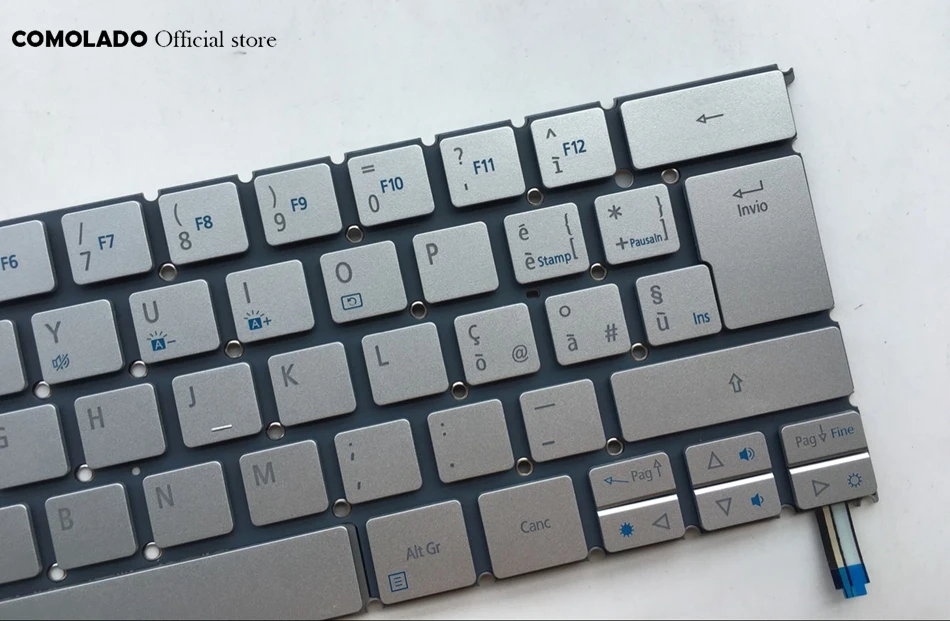 IT Italian Keyboard For Acer S7 S7-391 S7-392 MS2364 Silver backlight Blackboard Keyboard IT Layout (2)