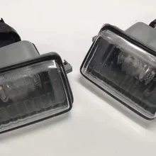 Большой бампер прозрачное стекло передний противотуманный светильник для Фольксваген Джетта MK2