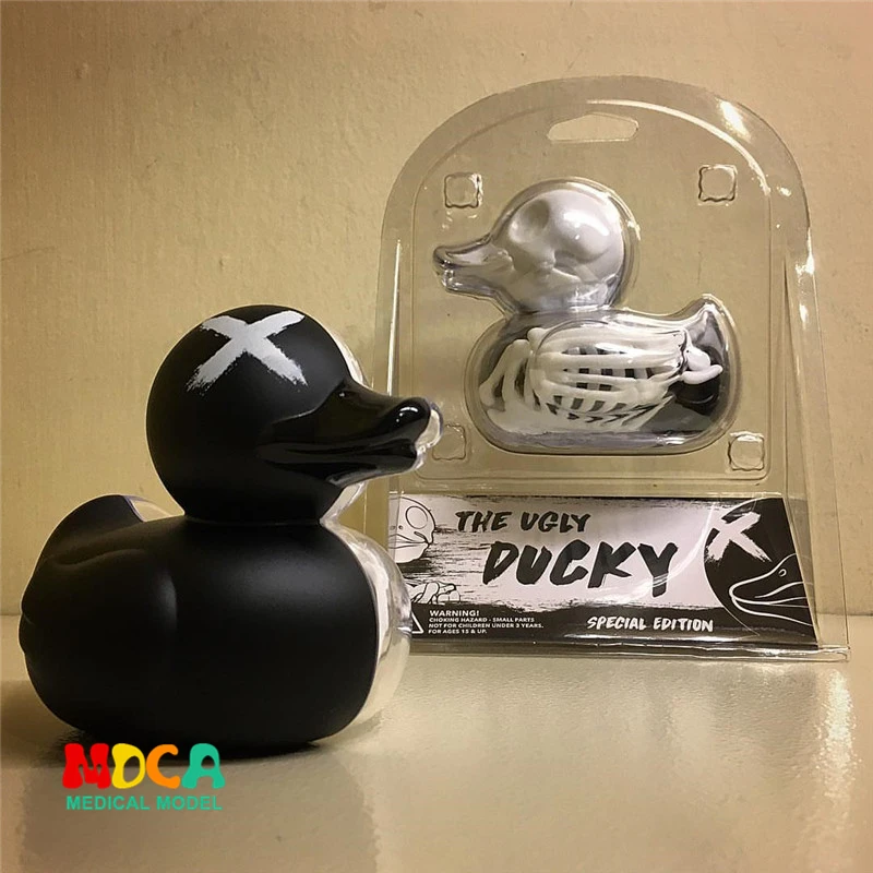 

Small black duck 4d master puzzle Assembling toy Perspective bone anatomy model