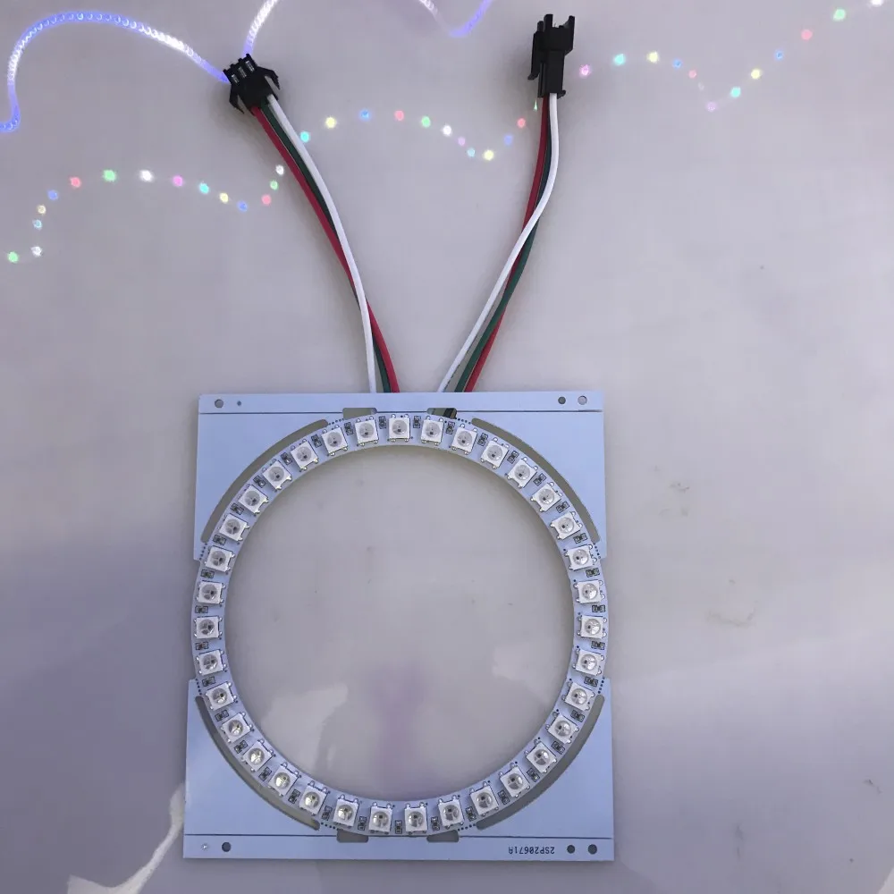 Пиксельные светодиодные кольца WS2812B 16 Светодиодный 35/45led s адресные модули DC5V SK6812