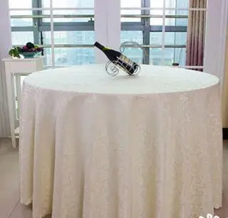 Высокое качество полиэстер однотонный полосатый круглый стол крышка обеденный стол скатерть Конференция крюк цветок отель офис свадьба - Цвет: 7
