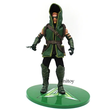 

MEZCO Green Arrow 1/12 Scale PVC Action Figure Collectible Model Toy 17cm