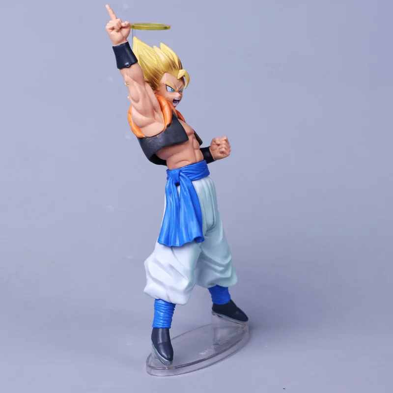 Аниме Dragon Ball Z Gogeta Вегета Сон Гоку Fusion Angel Aura Super Saiyan Chocolate figuation Com фигурка ПВХ Модель DBZ