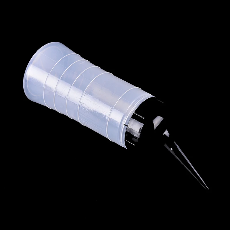 Plastic Hair Dry Cleaning Washing Pot Refillable Bottles Washing Bottle with Twist Caps Squeeze Scale Home or Salon Use 1 Pc