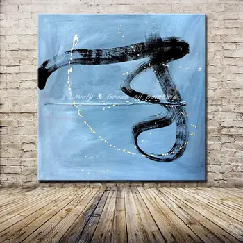 

Decorative Art Handmade Modern Abstract Oil Painting On Canvas Living Room Home Decor Wall Paintings Cartoon Pictures