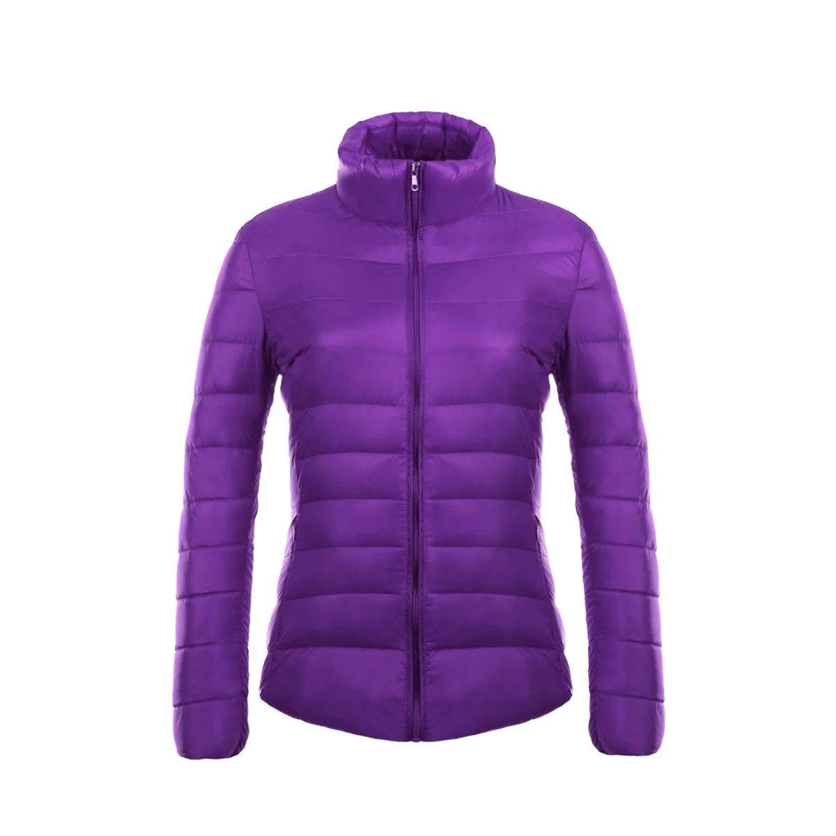 2019 New 13 colors Spring Parka Jacket Coat Warm Ultra Light Duck Down Padded Jacke Female Overcoat Slim Solid Coat Womens Parka