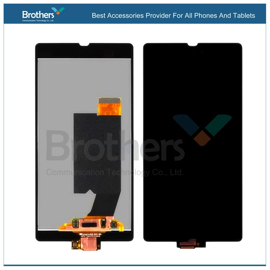 SONY0060 For Sony Xperia Z L36 L36H L36i LT36 c6603 c6602 LCD Display Touch Screen Digitizer Assembly + Adhesive sticker (1)