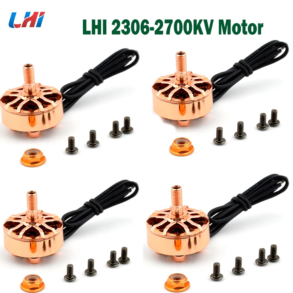 AIRBOT бесщеточный мотор Mr. Copper 2306 2700KV для FPV Дрон qav гоночный Квадрокоптер|brushless