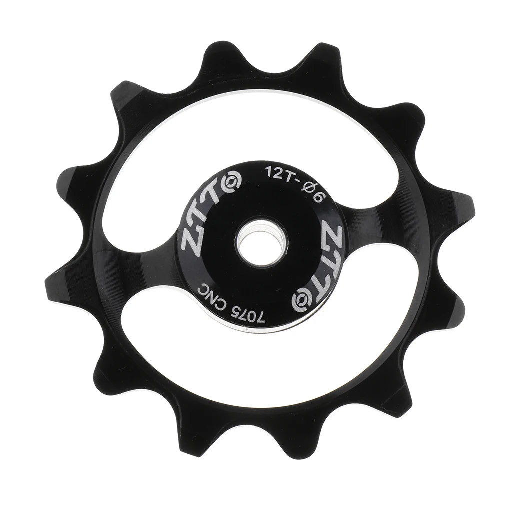 Ceramic Bike Jockey Wheel Pulley Wheel Bicycle Rear Derailleur Guide Pulley 12 T Support 9/10/11 Speed Cycling Bike Parts