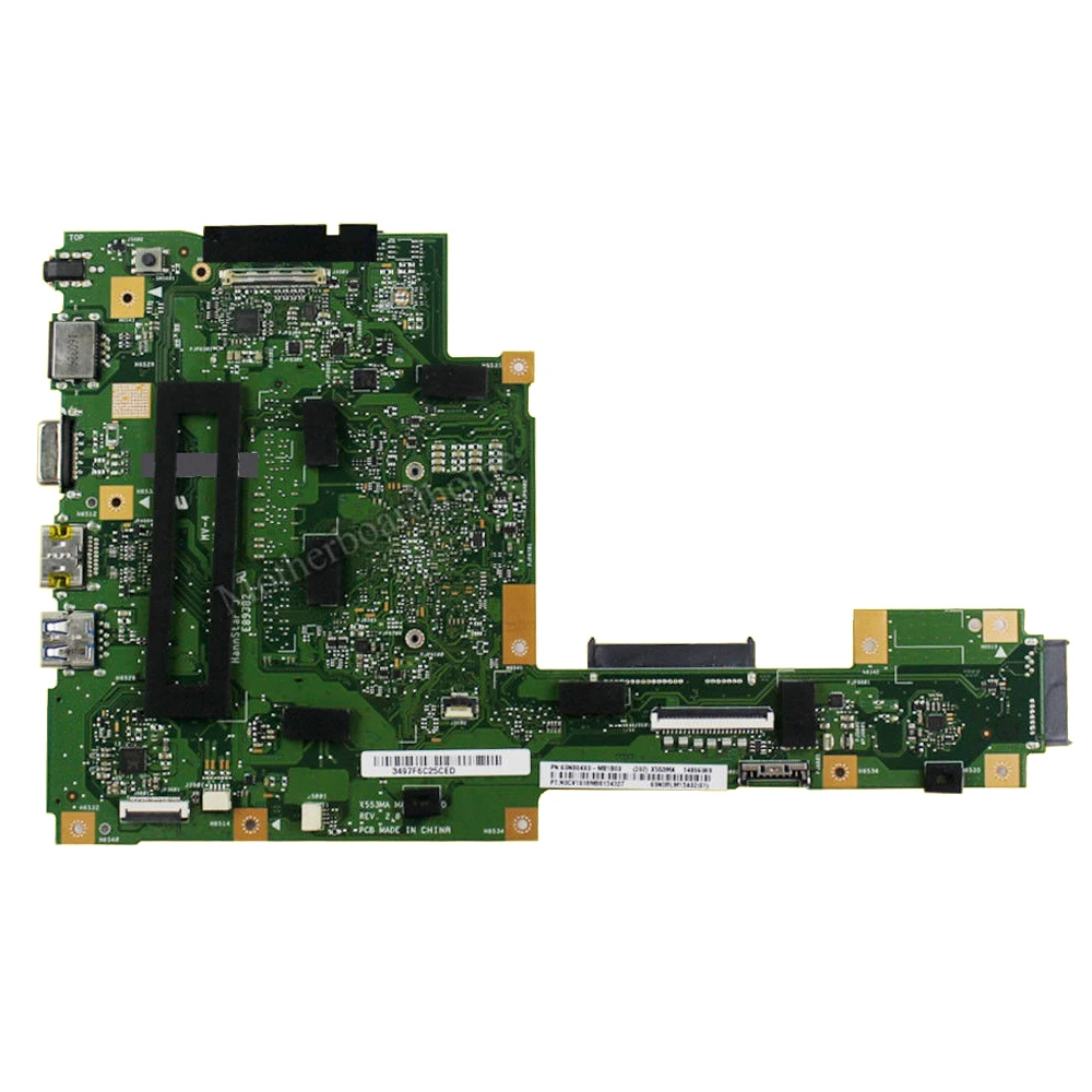 Новая материнская плата X553MA N3530 N3540 для For Asus A553M D553M F553M K553M ноутбука плата|motherboard for